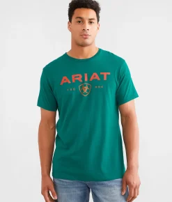 Ariat Sunset Strip T-Shirt Mediterranea Hot