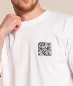 RVCA Sunset T-Shirt White Outlet