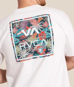 RVCA Sunset T-Shirt White Outlet