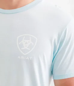 Graphic T-Shirts | Ariat Sunset Urn T-Shirt Quiet Tide