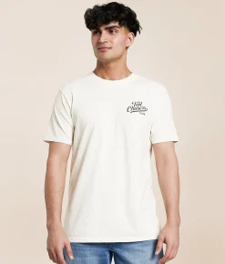 Tail Chasers Club Suns Out T-Shirt Antique White Clearance