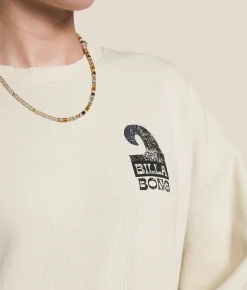 Tops | Billabong Sun Wave Livin' Kendall Oversized Pullover Whitecap
