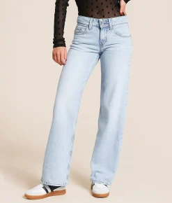 Jeans|Bottoms | Levi's® Superlow Loose Straight Jean Abraided Art