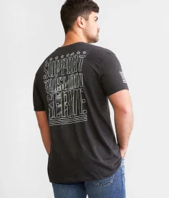 Howitzer Support T-Shirt Black Pearl Hot