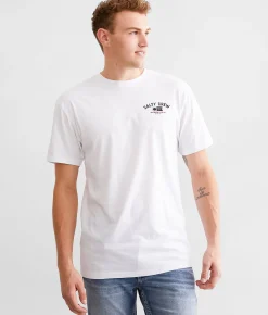 Salty Crew Surf Club Premium T-Shirt White Discount