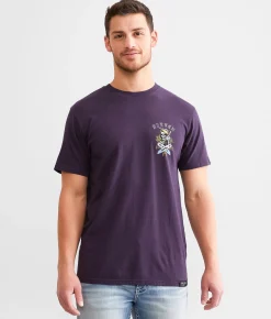 Sullen Surf Or Die T-Shirt Gothic Grape Sale