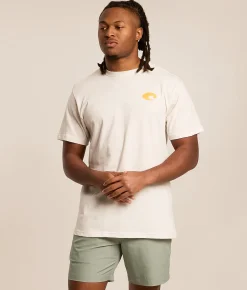 Tops|Graphic T-Shirts | Costa® Surf Silhouettes T-Shirt Vintage White