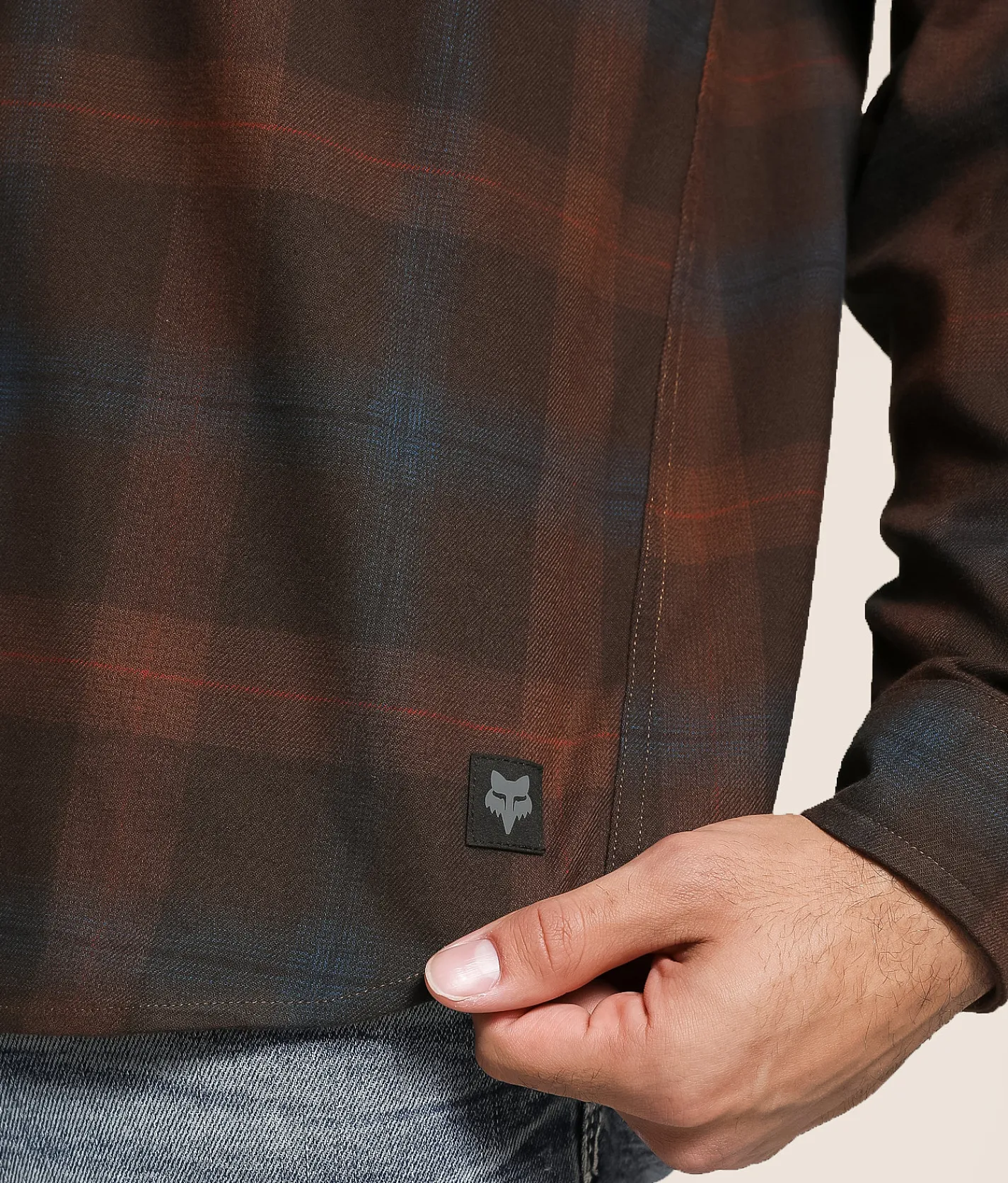 Fox Survivalist Core Flannel Shirt Dark Brown Best