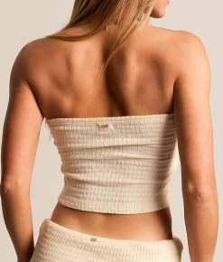 Tops | Billabong Sweet Coast Tube Top White Cap