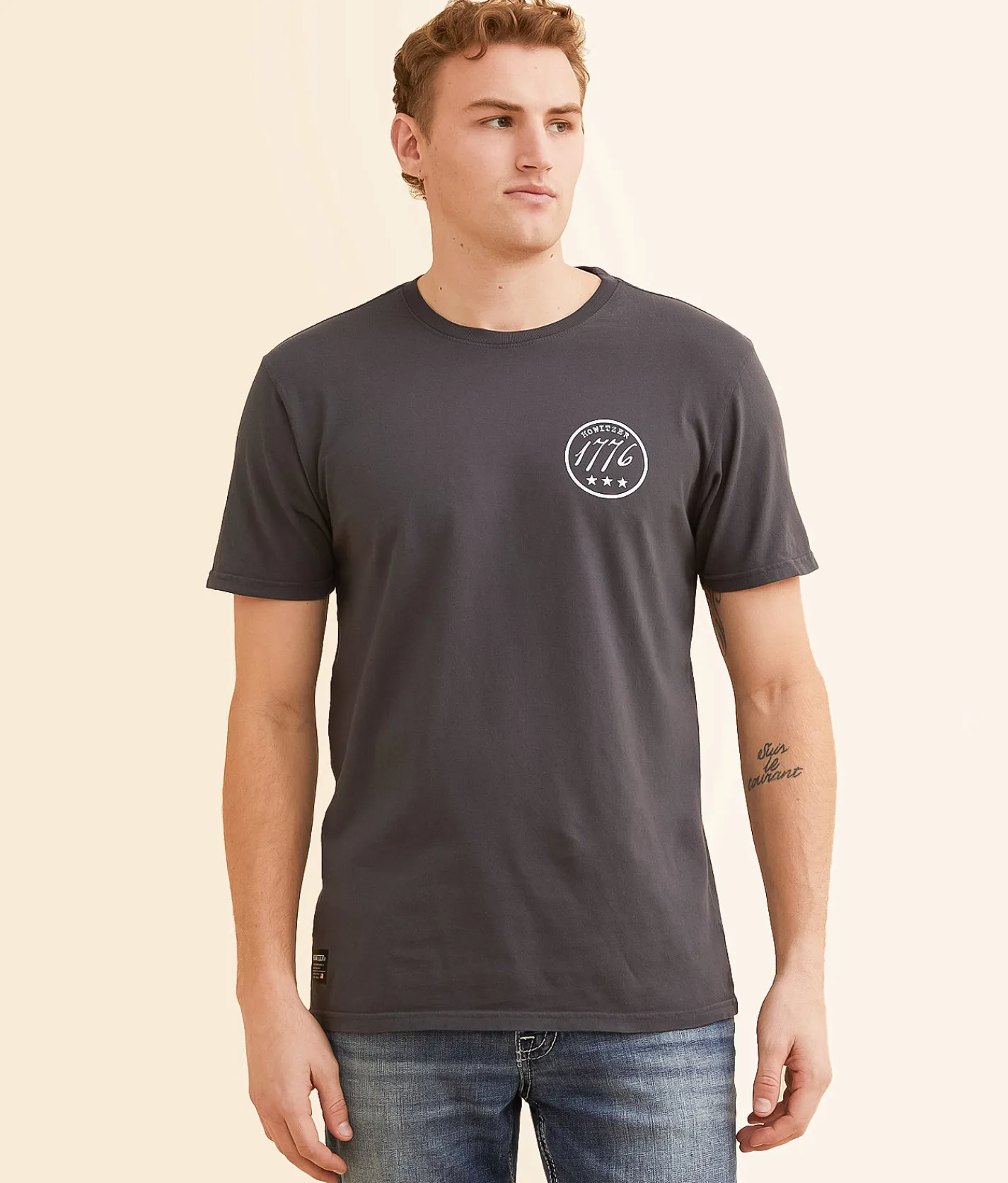 Howitzer Sweet Land T-Shirt Grey Pinstripe Outlet