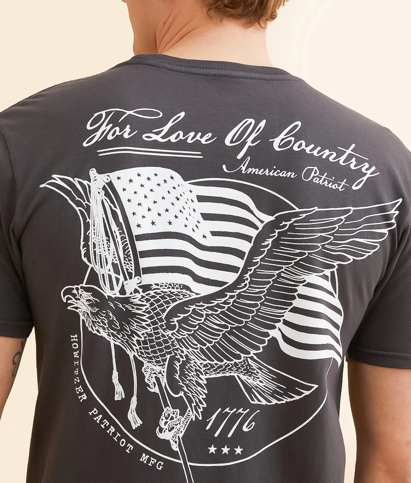 Howitzer Sweet Land T-Shirt Grey Pinstripe Outlet