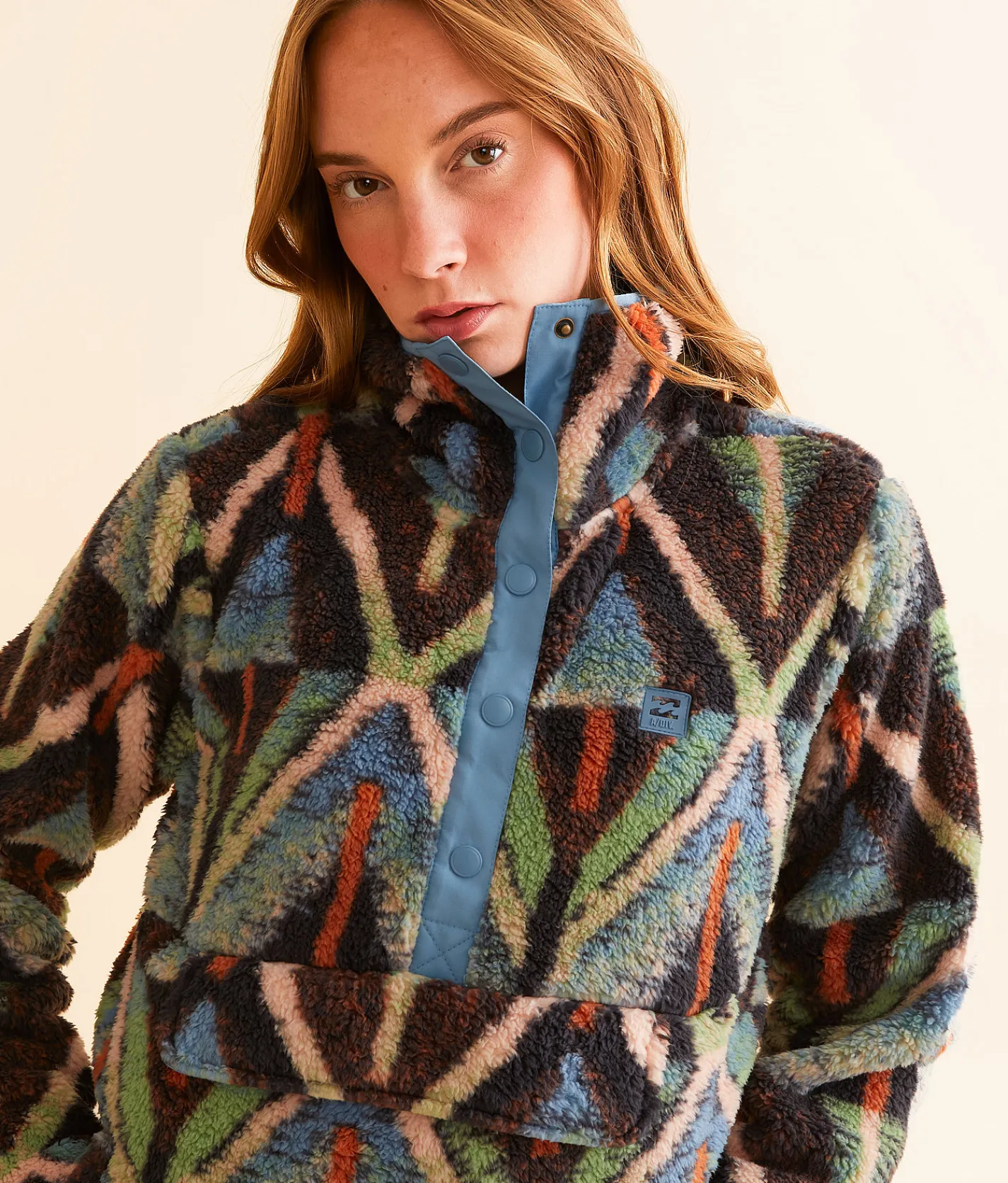 Tops | Billabong Switchback Pullover Black Multi 1