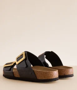 Birkenstock® Sydney Luxe Sandal Licorice