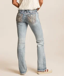 Bottoms | Rock Revival Sylvia Low Rise Boot Stretch Jean Sylvia B200