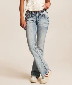 Bottoms | Rock Revival Sylvia Low Rise Boot Stretch Jean Sylvia B200