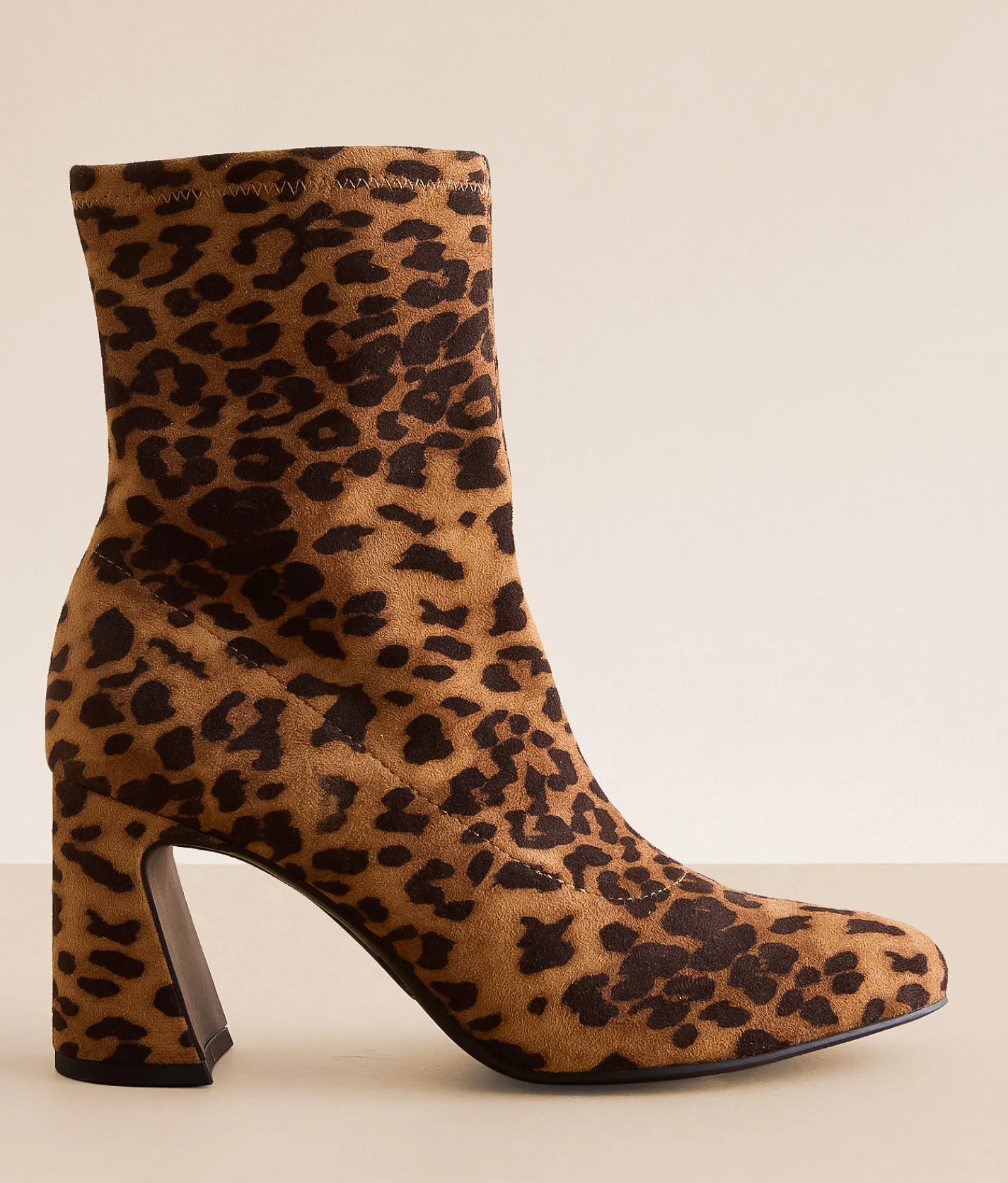 Mia Tabiona Leopard Ankle Boot Leopard Print Discount