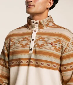 Tops | Kimes Ranch Tack Southwestern Quarter Snap Pullover Natural