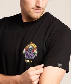 Sullen Tacos & Cerveza T-Shirt Jet Black Online