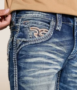 Rock Revival Tad Alternative Straight Stretch Jean Tad A203 New