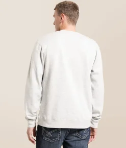 Tops | Old Row Tailgate Badge Pullover Heather Grey