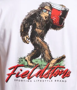 Tops|Graphic T-Shirts | Fieldstone Tailgate Bigfoot T-Shirt White