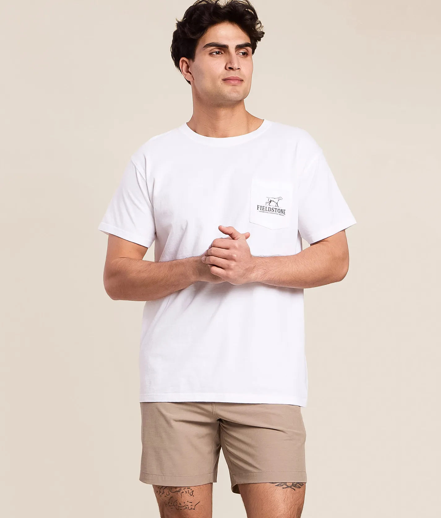 Tops|Graphic T-Shirts | Fieldstone Tailgate Bigfoot T-Shirt White