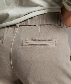 BKE Tailored Wide Leg Stretch Pant Putty New