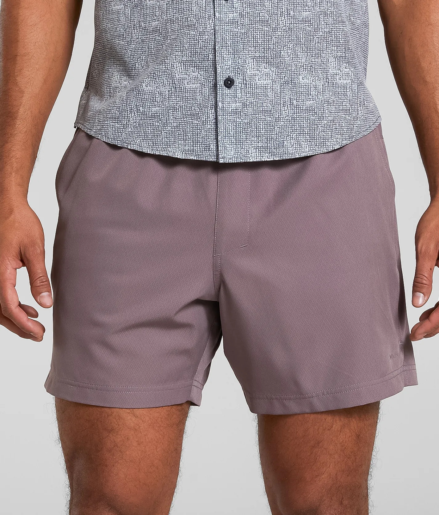 Bottoms|Shorts | Maven Co-op Tailwind Stretch Short Silver Mauve