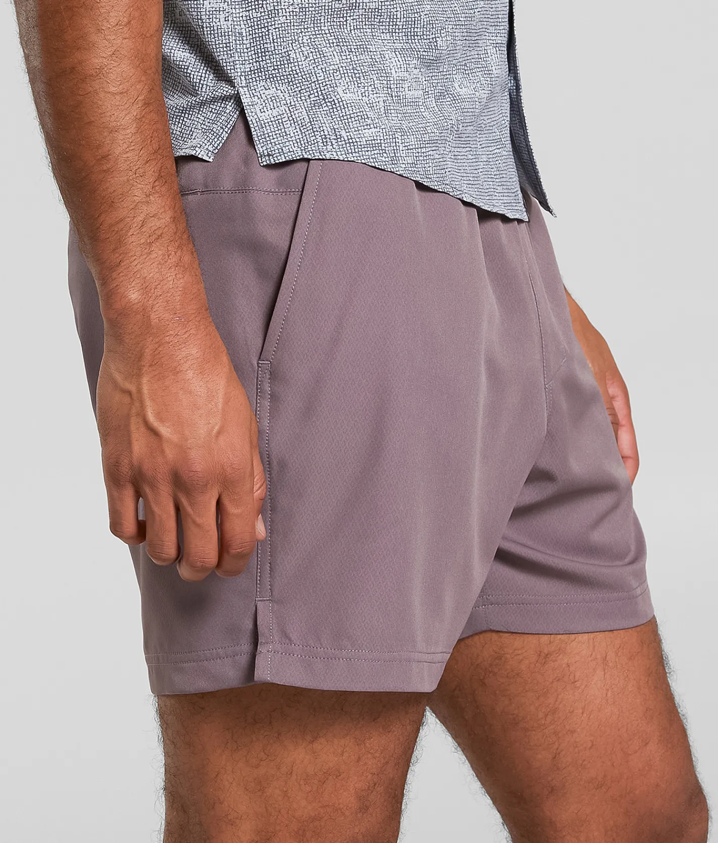 Bottoms|Shorts | Maven Co-op Tailwind Stretch Short Silver Mauve