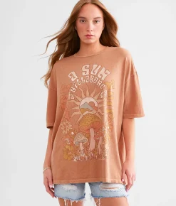 Tops | Billabong Take A Sun Trip T-Shirt Faded Rose