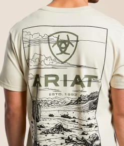 Ariat Tall Box Valley T-Shirt Natural