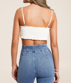 Tops | Free People Tallulah Bralette Ivory