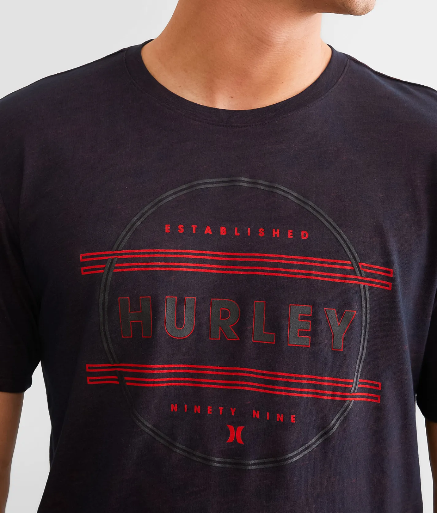 Graphic T-Shirts|Activewear | Hurley Tangled Up T-Shirt Black Red