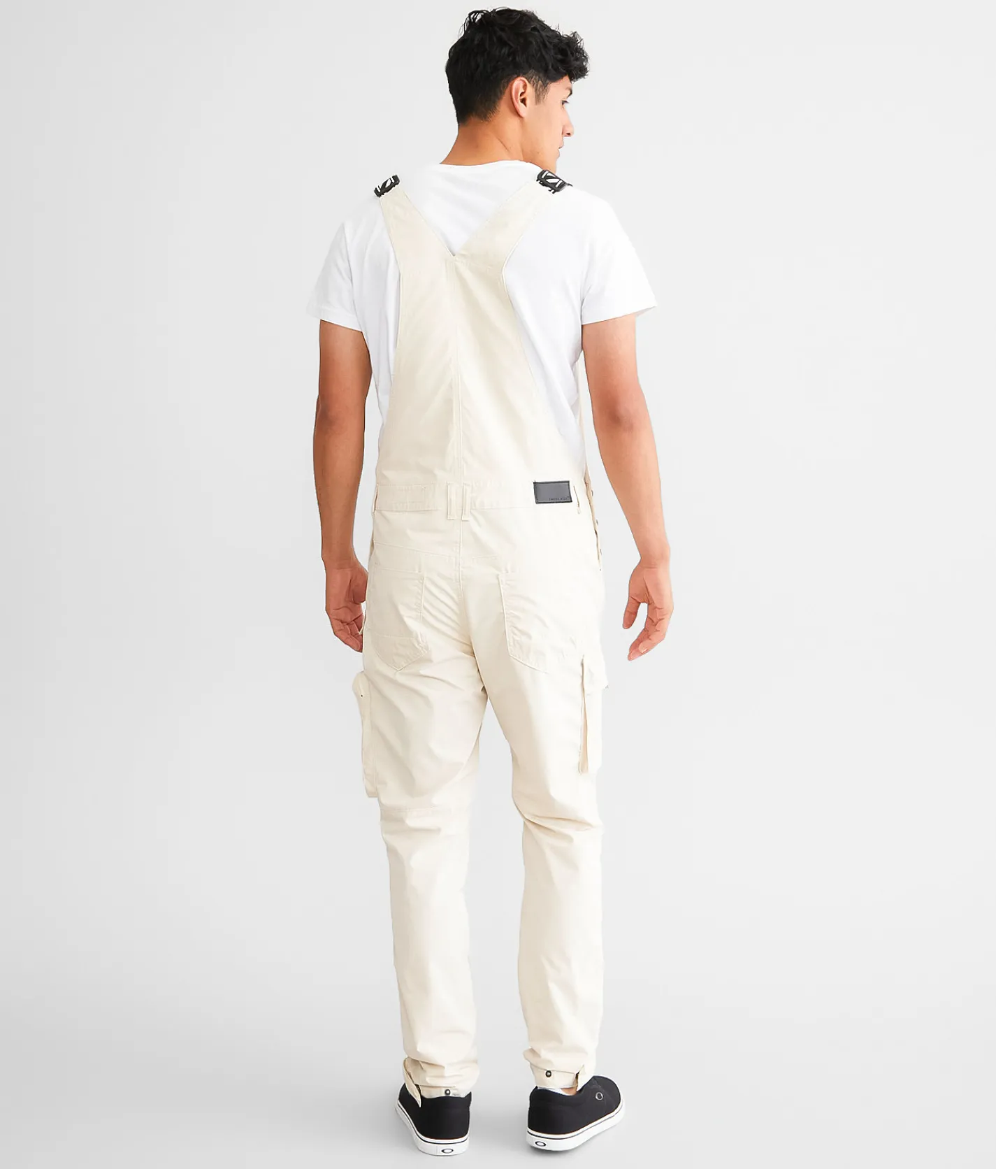 Bottoms | Smoke Rise® Taper Nylon Utility Overalls Oatmeal