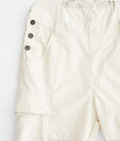 Bottoms | Smoke Rise® Taper Nylon Utility Overalls Oatmeal