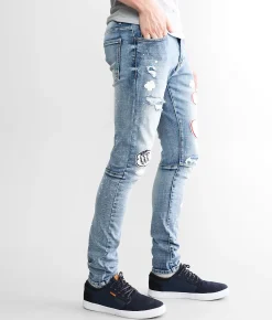 Sale Jeans|Bottoms | Smoke Rise® Taper Stretch Jean Orient Blue