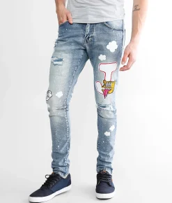 Sale Jeans|Bottoms | Smoke Rise® Taper Stretch Jean Orient Blue