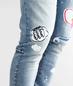 Sale Jeans|Bottoms | Smoke Rise® Taper Stretch Jean Orient Blue