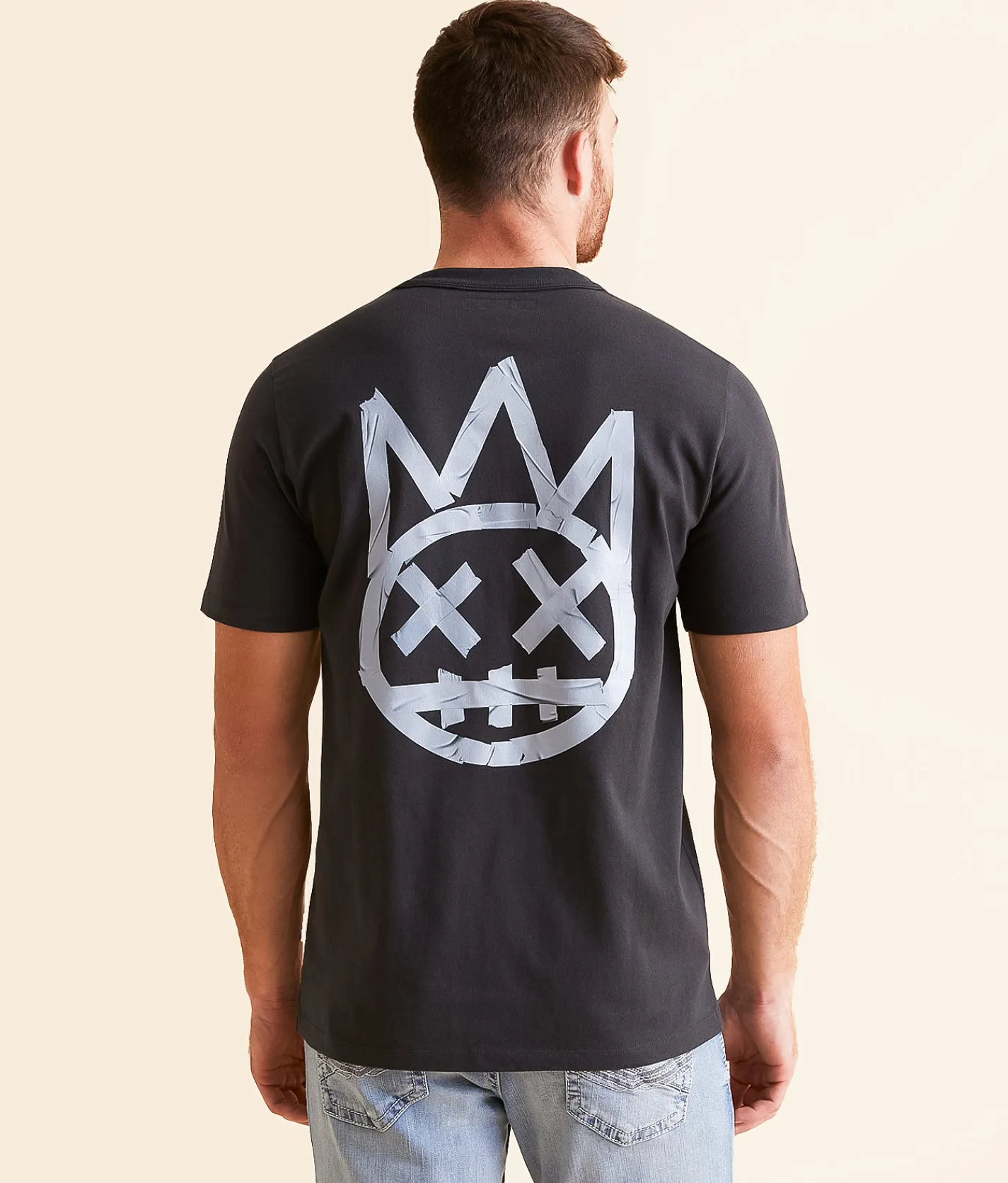 Graphic T-Shirts | Cult of Individuality Tape T-Shirt Vintage Charcoal