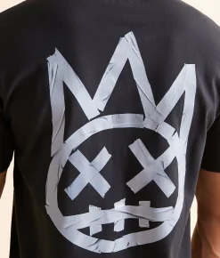 Graphic T-Shirts | Cult of Individuality Tape T-Shirt Vintage Charcoal