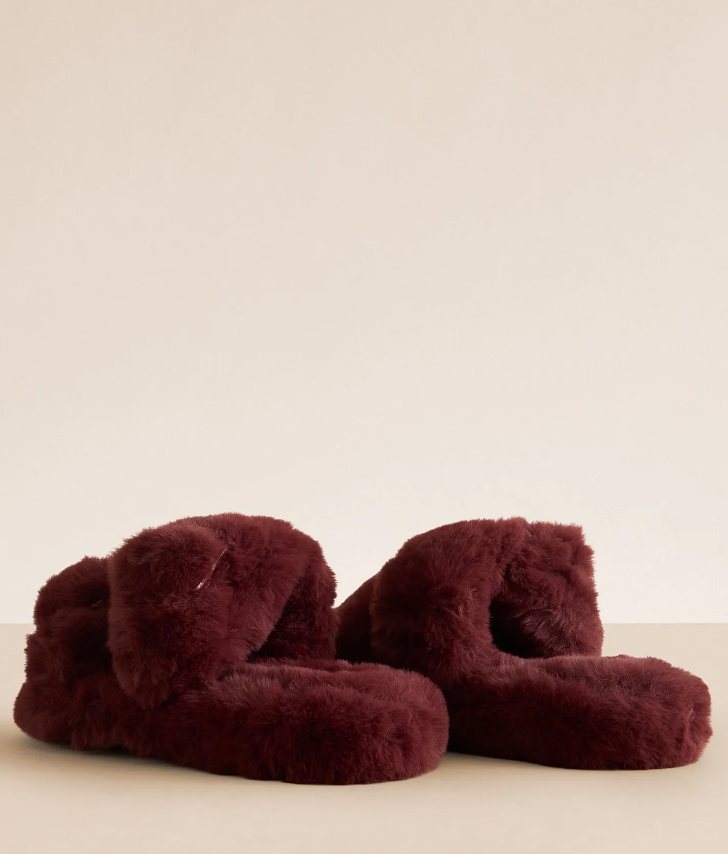 Mia Tareah Double Strap Slipper Neutral Best
