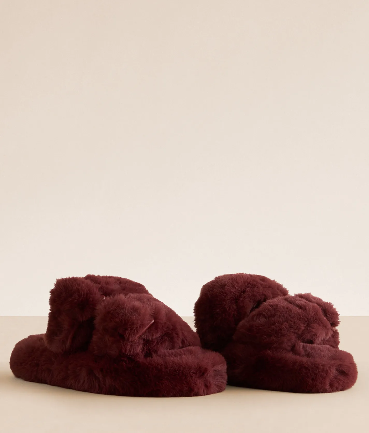 Mia Tareah Double Strap Slipper Neutral Best