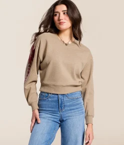 Ariat Tatonka Pullover Brown Heather New