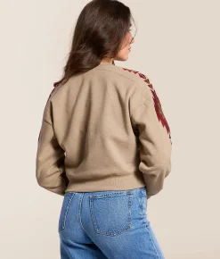 Ariat Tatonka Pullover Brown Heather New