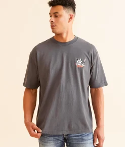 Graphic T-Shirts | Sullen Tattoo Removal T-Shirt Gray Pinstripe