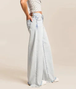 Jeans|Bottoms | HIDDEN Tatum Wide Leg Stretch Jean Harbor Beach