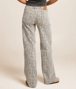 Jeans|Bottoms | HIDDEN Tatum Zebra Print Dad Stretch Jean Small Zebra