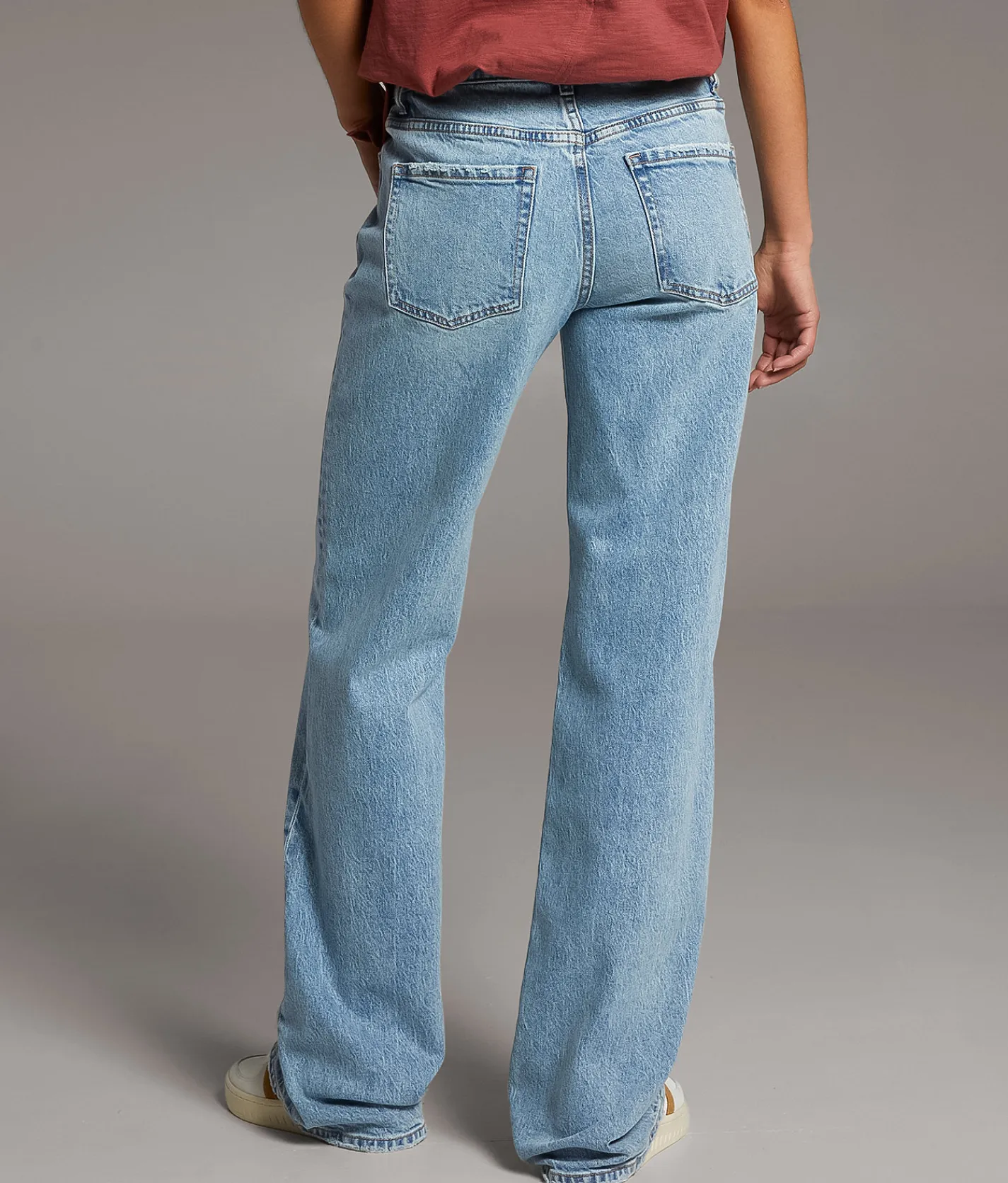 Jeans | BKE Taylor Low Slung Baggy Wide Leg Stretch Jean Webster