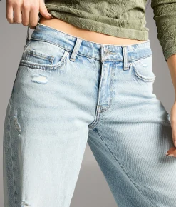 BKE Taylor Low Slung Baggy Wide Leg Stretch Jean Hyman Online