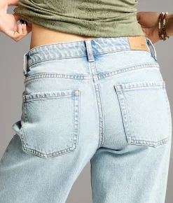 BKE Taylor Low Slung Baggy Wide Leg Stretch Jean Hyman Online